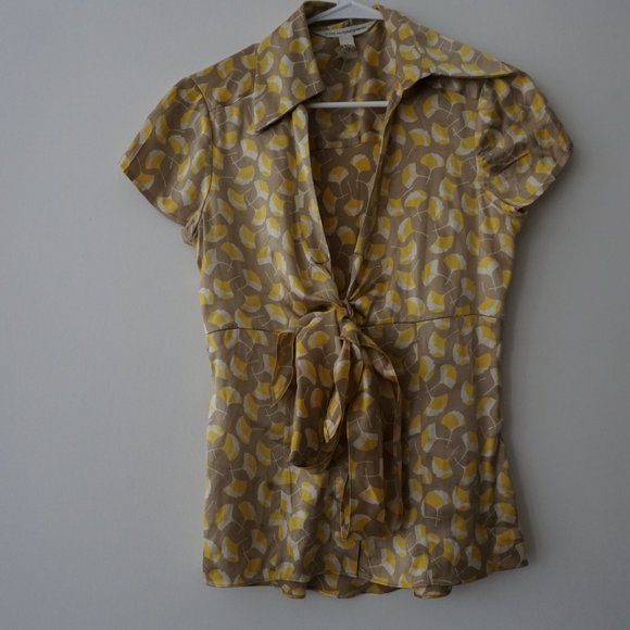 Diane von Furstenberg silk top - Picture 1 of 3